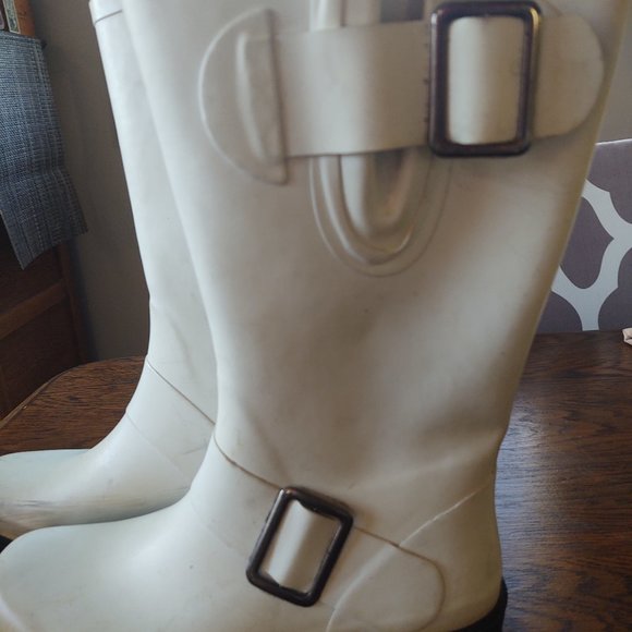 Women's Rubber Boots Size 10 - Picture 1 of 6
